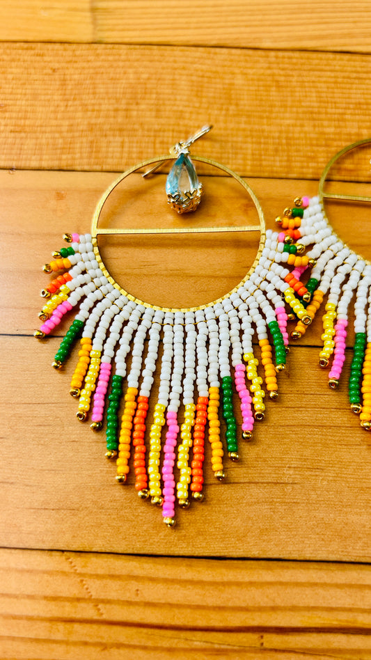 FELIZ 3 MULTICOLOR EARRINGS